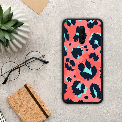 Animal Pink Leopard - OnePlus 7T Pro θήκη