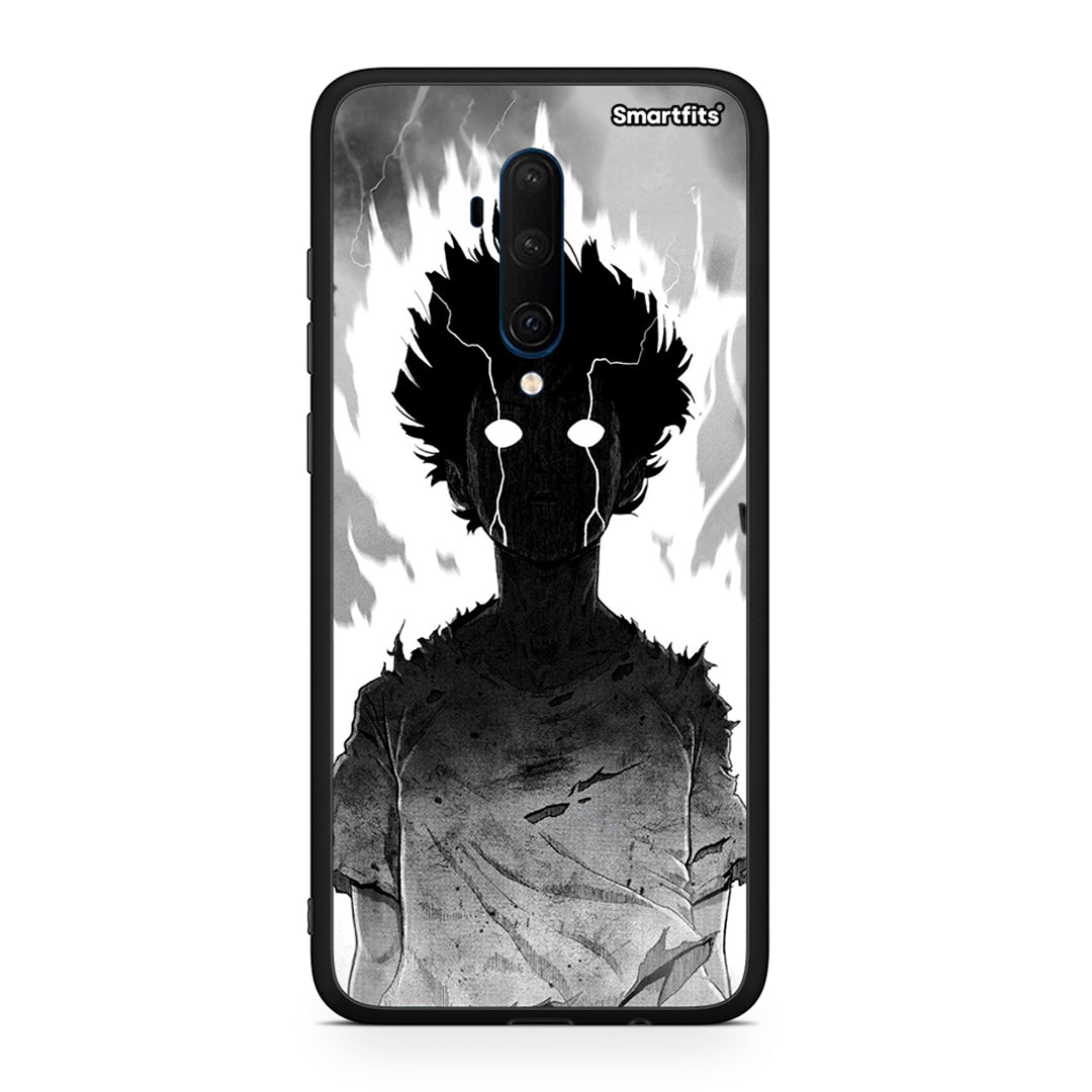 OnePlus 7T Pro Anime Boy Θήκη από τη Smartfits με σχέδιο στο πίσω μέρος και μαύρο περίβλημα | Smartphone case with colorful back and black bezels by Smartfits