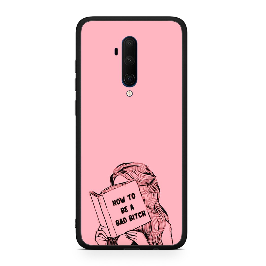 OnePlus 7T Pro Bad Bitch θήκη από τη Smartfits με σχέδιο στο πίσω μέρος και μαύρο περίβλημα | Smartphone case with colorful back and black bezels by Smartfits