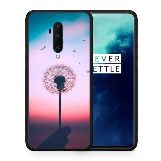 Θήκη OnePlus 7T Pro Wish Boho από τη Smartfits με σχέδιο στο πίσω μέρος και μαύρο περίβλημα | OnePlus 7T Pro Wish Boho case with colorful back and black bezels