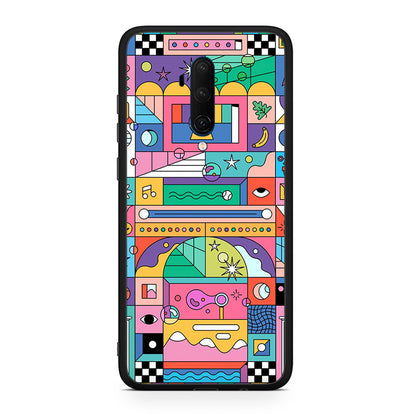 OnePlus 7T Pro Bubbles Soap θήκη από τη Smartfits με σχέδιο στο πίσω μέρος και μαύρο περίβλημα | Smartphone case with colorful back and black bezels by Smartfits
