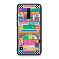 Thumbnail for OnePlus 7T Pro Bubbles Soap θήκη από τη Smartfits με σχέδιο στο πίσω μέρος και μαύρο περίβλημα | Smartphone case with colorful back and black bezels by Smartfits