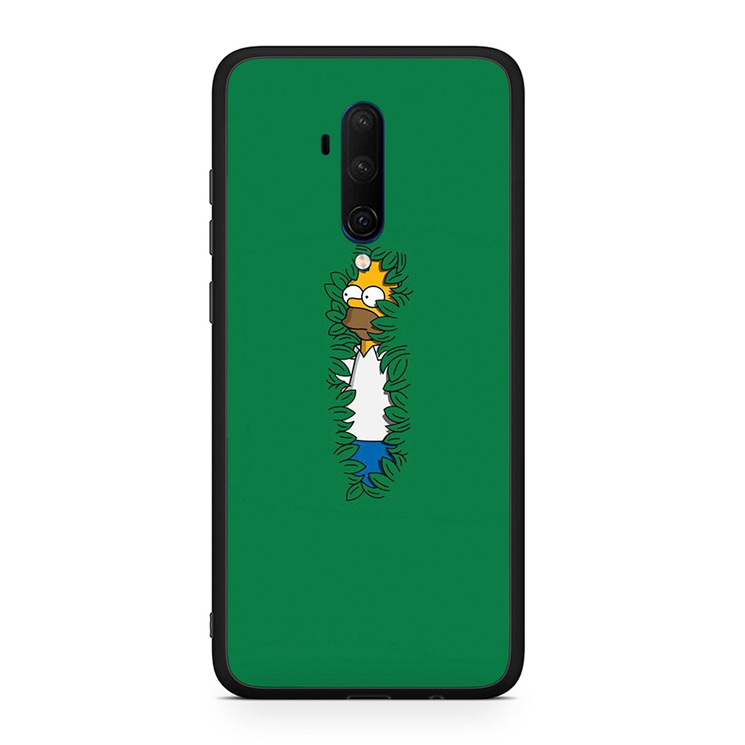 OnePlus 7T Pro Bush Man Θήκη Αγίου Βαλεντίνου από τη Smartfits με σχέδιο στο πίσω μέρος και μαύρο περίβλημα | Smartphone case with colorful back and black bezels by Smartfits