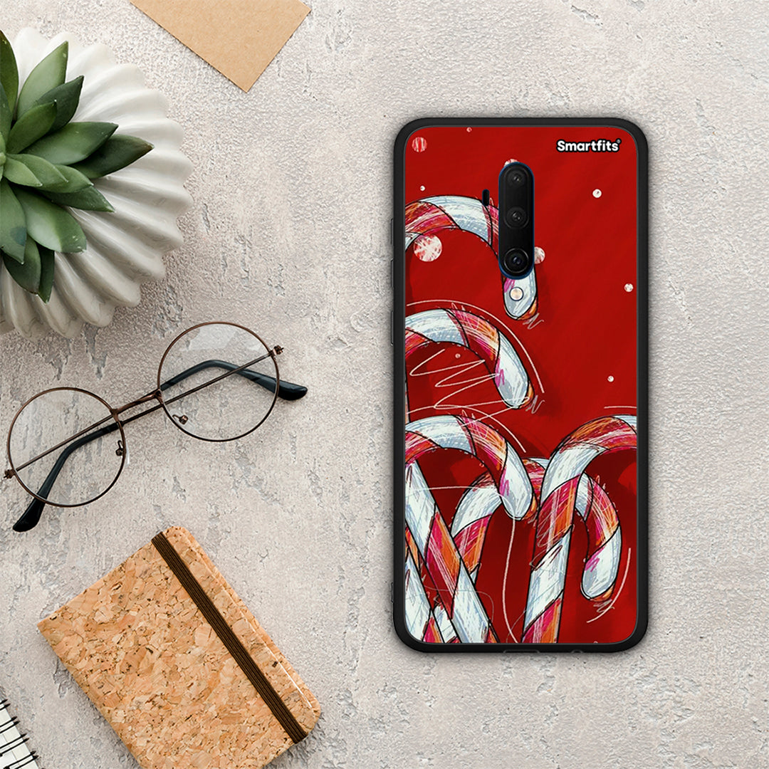 Candy Cane - OnePlus 7T Pro θήκη