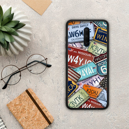 Car Plates - OnePlus 7T Pro θήκη