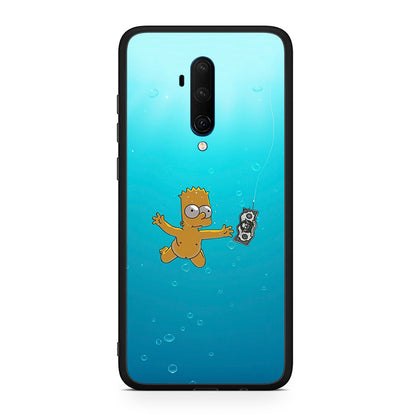 OnePlus 7T Pro Chasing Money θήκη από τη Smartfits με σχέδιο στο πίσω μέρος και μαύρο περίβλημα | Smartphone case with colorful back and black bezels by Smartfits