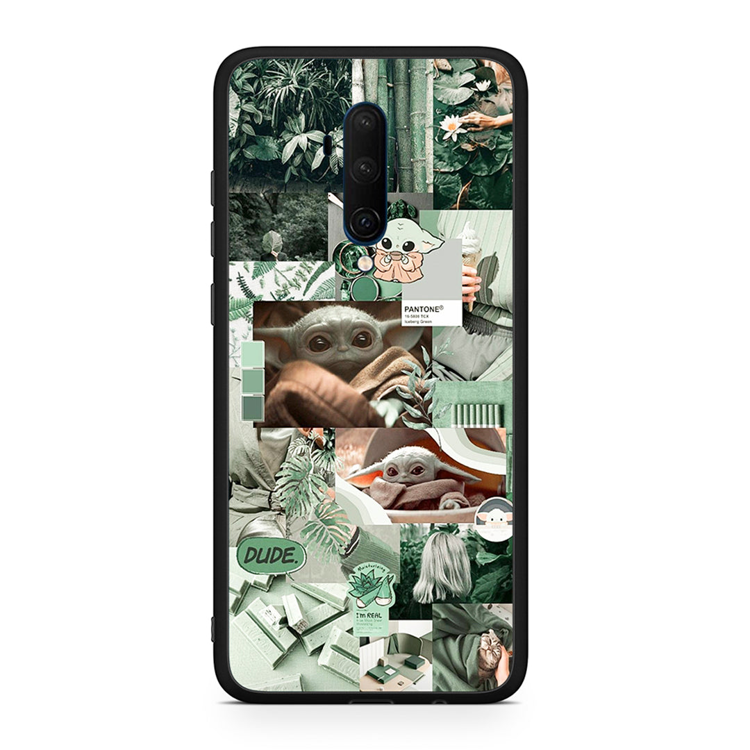 OnePlus 7T Pro Collage Dude Θήκη Αγίου Βαλεντίνου από τη Smartfits με σχέδιο στο πίσω μέρος και μαύρο περίβλημα | Smartphone case with colorful back and black bezels by Smartfits