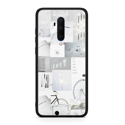 OnePlus 7T Pro Collage Make Me Wonder Θήκη Αγίου Βαλεντίνου από τη Smartfits με σχέδιο στο πίσω μέρος και μαύρο περίβλημα | Smartphone case with colorful back and black bezels by Smartfits