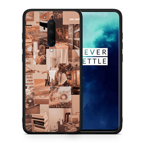 Θήκη Αγίου Βαλεντίνου OnePlus 7T Pro Collage You Can από τη Smartfits με σχέδιο στο πίσω μέρος και μαύρο περίβλημα | OnePlus 7T Pro Collage You Can case with colorful back and black bezels