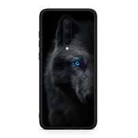 Thumbnail for OnePlus 7T Pro Dark Wolf θήκη από τη Smartfits με σχέδιο στο πίσω μέρος και μαύρο περίβλημα | Smartphone case with colorful back and black bezels by Smartfits