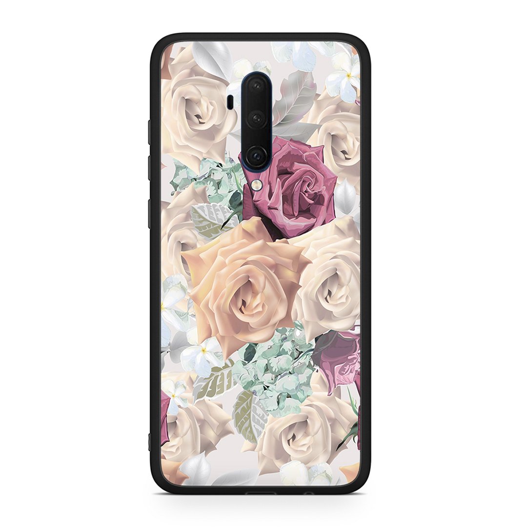 OnePlus 7T Pro Bouquet Floral θήκη από τη Smartfits με σχέδιο στο πίσω μέρος και μαύρο περίβλημα | Smartphone case with colorful back and black bezels by Smartfits