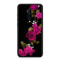 Thumbnail for OnePlus 7T Pro Red Roses Flower θήκη από τη Smartfits με σχέδιο στο πίσω μέρος και μαύρο περίβλημα | Smartphone case with colorful back and black bezels by Smartfits