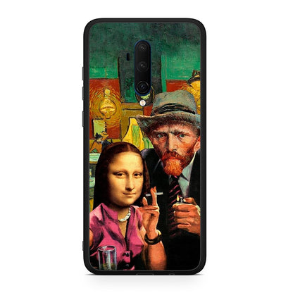 OnePlus 7T Pro Funny Art θήκη από τη Smartfits με σχέδιο στο πίσω μέρος και μαύρο περίβλημα | Smartphone case with colorful back and black bezels by Smartfits