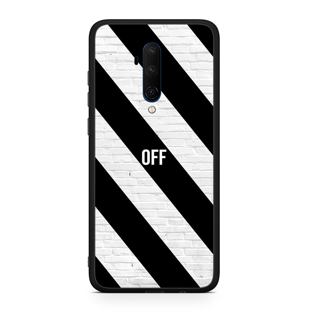 OnePlus 7T Pro Get Off θήκη από τη Smartfits με σχέδιο στο πίσω μέρος και μαύρο περίβλημα | Smartphone case with colorful back and black bezels by Smartfits