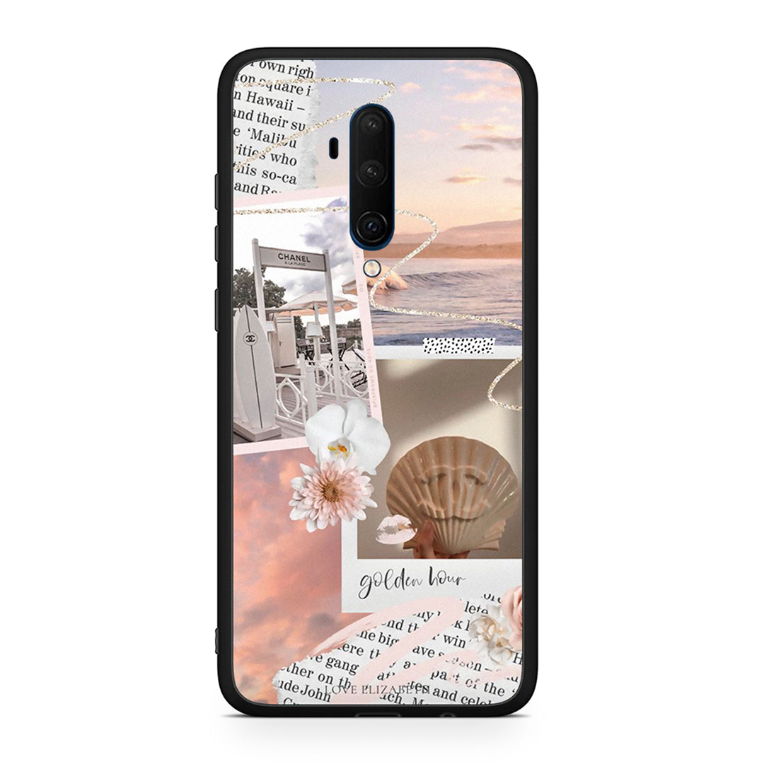 OnePlus 7T Pro Golden Hour Θήκη Αγίου Βαλεντίνου από τη Smartfits με σχέδιο στο πίσω μέρος και μαύρο περίβλημα | Smartphone case with colorful back and black bezels by Smartfits