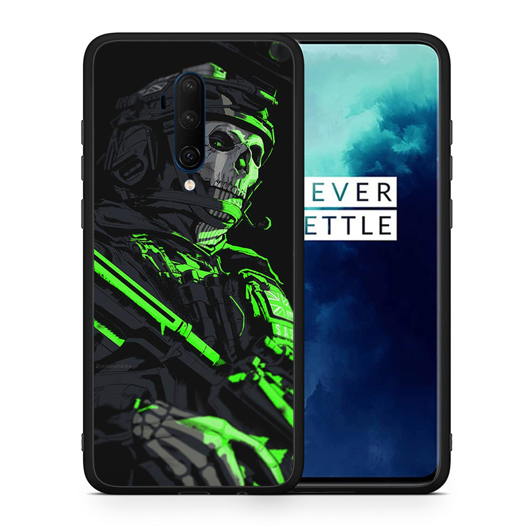 Θήκη Αγίου Βαλεντίνου OnePlus 7T Pro Green Soldier από τη Smartfits με σχέδιο στο πίσω μέρος και μαύρο περίβλημα | OnePlus 7T Pro Green Soldier case with colorful back and black bezels