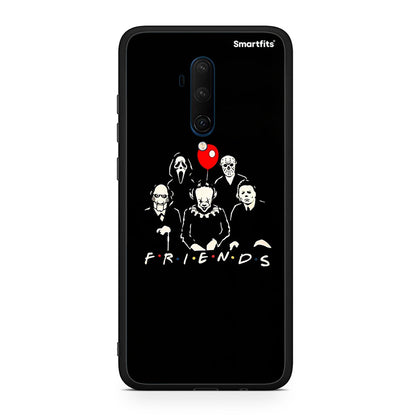 OnePlus 7T Pro Halloween Friends Θήκη από τη Smartfits με σχέδιο στο πίσω μέρος και μαύρο περίβλημα | Smartphone case with colorful back and black bezels by Smartfits