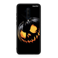 Thumbnail for OnePlus 7T Pro Halloween Scary Pumpkin Θήκη από τη Smartfits με σχέδιο στο πίσω μέρος και μαύρο περίβλημα | Smartphone case with colorful back and black bezels by Smartfits