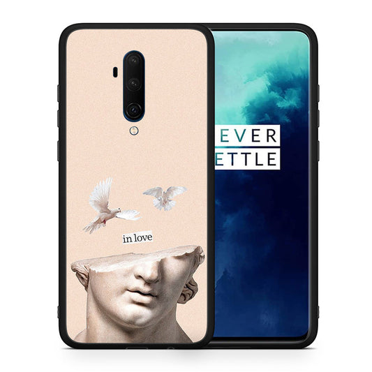 Θήκη OnePlus 7T Pro In Love από τη Smartfits με σχέδιο στο πίσω μέρος και μαύρο περίβλημα | OnePlus 7T Pro In Love case with colorful back and black bezels