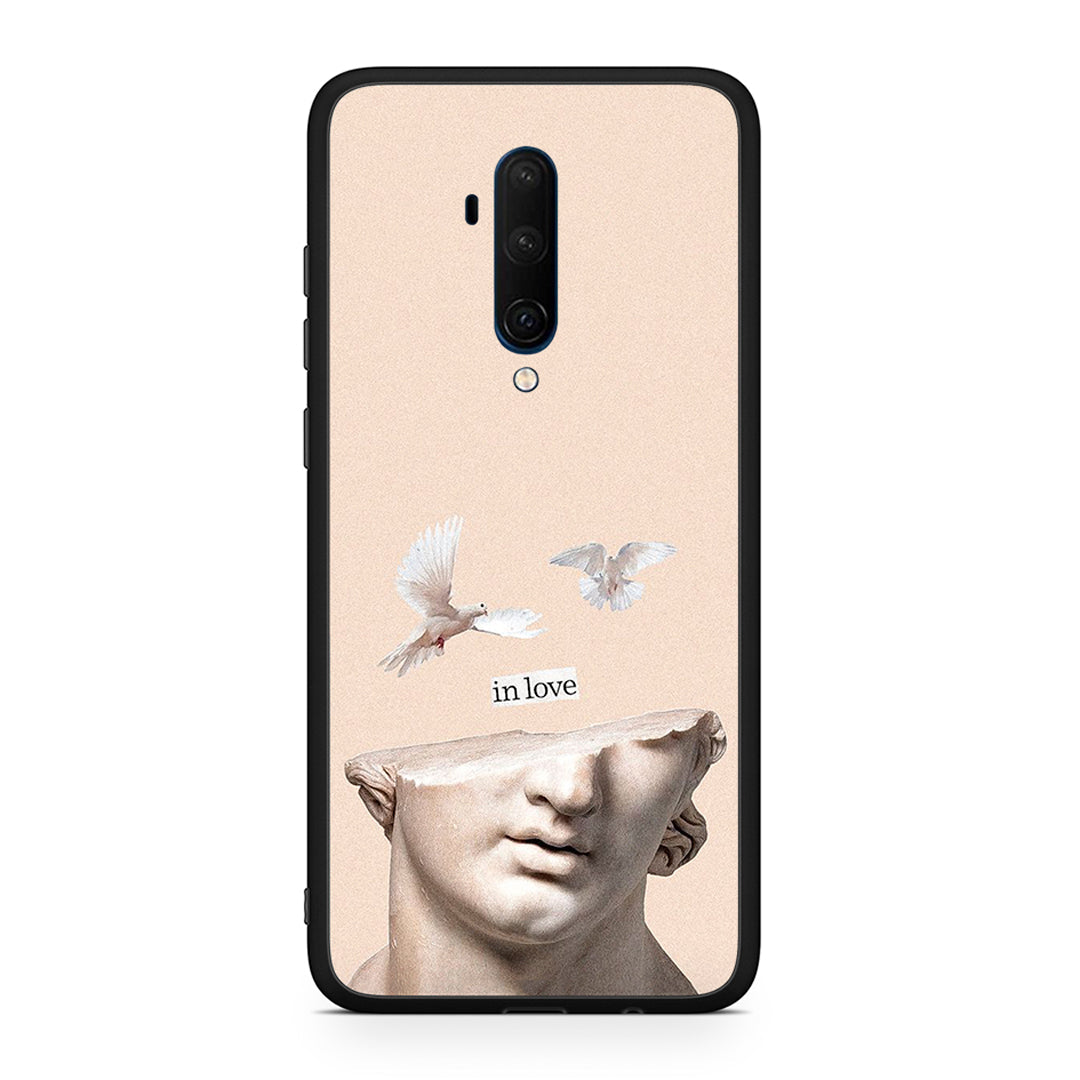 OnePlus 7T Pro In Love θήκη από τη Smartfits με σχέδιο στο πίσω μέρος και μαύρο περίβλημα | Smartphone case with colorful back and black bezels by Smartfits