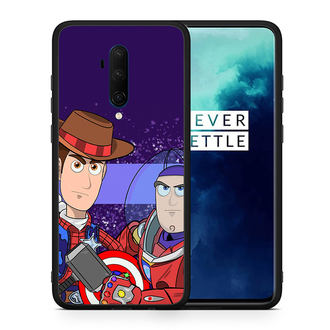 Θήκη OnePlus 7T Pro Infinity Story από τη Smartfits με σχέδιο στο πίσω μέρος και μαύρο περίβλημα | OnePlus 7T Pro Infinity Story case with colorful back and black bezels