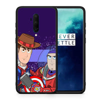 Thumbnail for Θήκη OnePlus 7T Pro Infinity Story από τη Smartfits με σχέδιο στο πίσω μέρος και μαύρο περίβλημα | OnePlus 7T Pro Infinity Story case with colorful back and black bezels