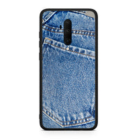 Thumbnail for OnePlus 7T Pro Jeans Pocket θήκη από τη Smartfits με σχέδιο στο πίσω μέρος και μαύρο περίβλημα | Smartphone case with colorful back and black bezels by Smartfits