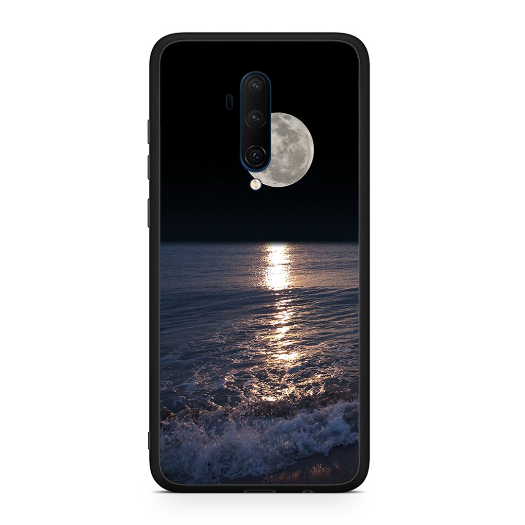 OnePlus 7T Pro Moon Landscape θήκη από τη Smartfits με σχέδιο στο πίσω μέρος και μαύρο περίβλημα | Smartphone case with colorful back and black bezels by Smartfits