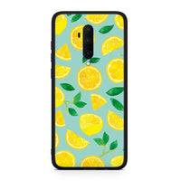 Thumbnail for OnePlus 7T Pro Lemons θήκη από τη Smartfits με σχέδιο στο πίσω μέρος και μαύρο περίβλημα | Smartphone case with colorful back and black bezels by Smartfits