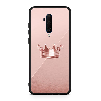OnePlus 7T Pro Crown Minimal θήκη από τη Smartfits με σχέδιο στο πίσω μέρος και μαύρο περίβλημα | Smartphone case with colorful back and black bezels by Smartfits