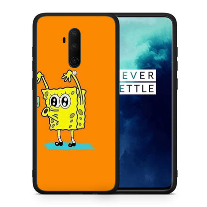Θήκη Αγίου Βαλεντίνου OnePlus 7T Pro No Money 2 από τη Smartfits με σχέδιο στο πίσω μέρος και μαύρο περίβλημα | OnePlus 7T Pro No Money 2 case with colorful back and black bezels