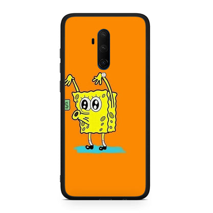 OnePlus 7T Pro No Money 2 Θήκη Αγίου Βαλεντίνου από τη Smartfits με σχέδιο στο πίσω μέρος και μαύρο περίβλημα | Smartphone case with colorful back and black bezels by Smartfits