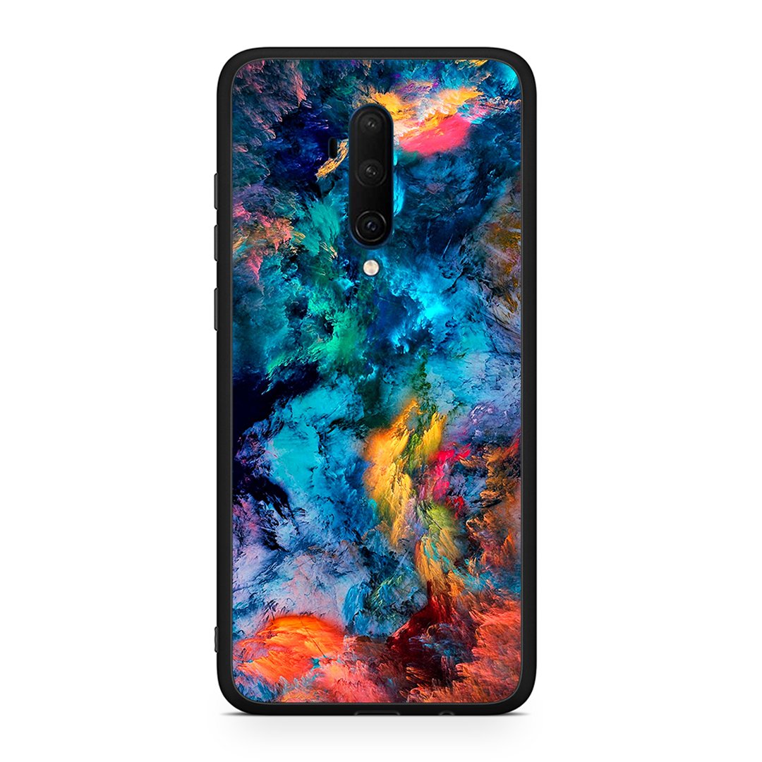OnePlus 7T Pro Crayola Paint θήκη από τη Smartfits με σχέδιο στο πίσω μέρος και μαύρο περίβλημα | Smartphone case with colorful back and black bezels by Smartfits