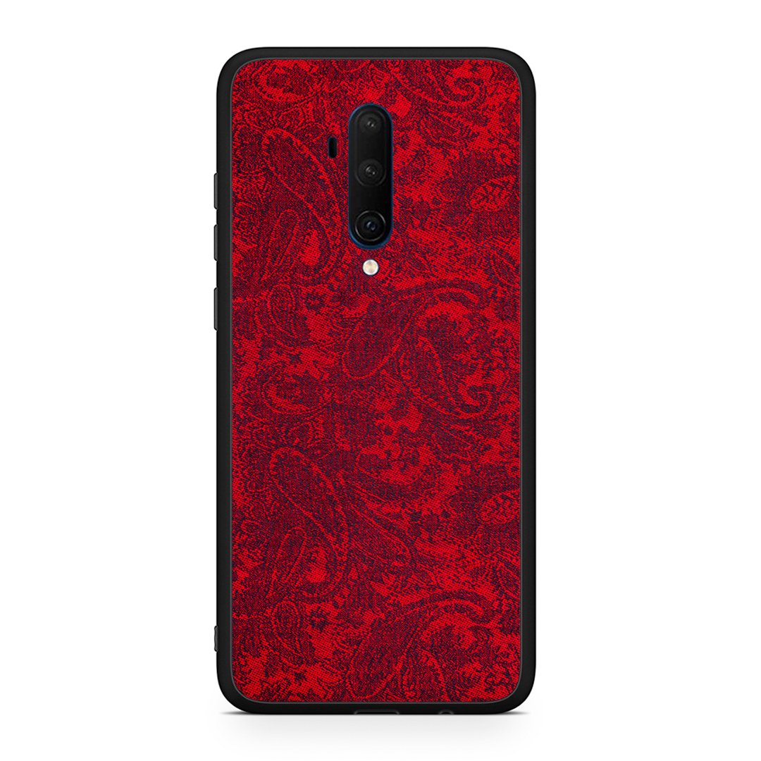 OnePlus 7T Pro Paisley Cashmere θήκη από τη Smartfits με σχέδιο στο πίσω μέρος και μαύρο περίβλημα | Smartphone case with colorful back and black bezels by Smartfits