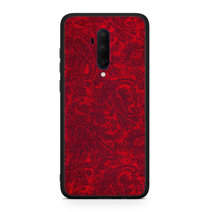 OnePlus 7T Pro Paisley Cashmere θήκη από τη Smartfits με σχέδιο στο πίσω μέρος και μαύρο περίβλημα | Smartphone case with colorful back and black bezels by Smartfits
