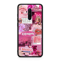Thumbnail for OnePlus 7T Pro Pink Love Θήκη Αγίου Βαλεντίνου από τη Smartfits με σχέδιο στο πίσω μέρος και μαύρο περίβλημα | Smartphone case with colorful back and black bezels by Smartfits