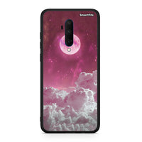Thumbnail for OnePlus 7T Pro Pink Moon Θήκη από τη Smartfits με σχέδιο στο πίσω μέρος και μαύρο περίβλημα | Smartphone case with colorful back and black bezels by Smartfits