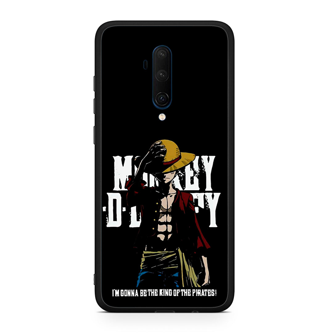 OnePlus 7T Pro Pirate King θήκη από τη Smartfits με σχέδιο στο πίσω μέρος και μαύρο περίβλημα | Smartphone case with colorful back and black bezels by Smartfits