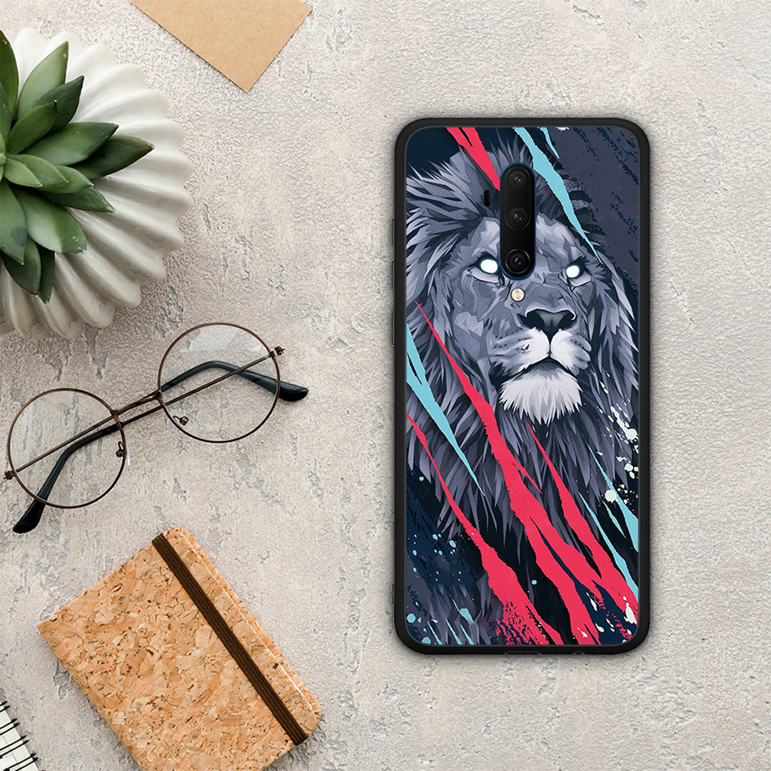 PopArt Lion Designer - OnePlus 7T Pro θήκη