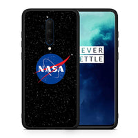 Thumbnail for Θήκη OnePlus 7T Pro NASA PopArt από τη Smartfits με σχέδιο στο πίσω μέρος και μαύρο περίβλημα | OnePlus 7T Pro NASA PopArt case with colorful back and black bezels