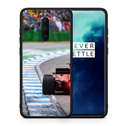 Θήκη OnePlus 7T Pro Racing Vibes από τη Smartfits με σχέδιο στο πίσω μέρος και μαύρο περίβλημα | OnePlus 7T Pro Racing Vibes case with colorful back and black bezels