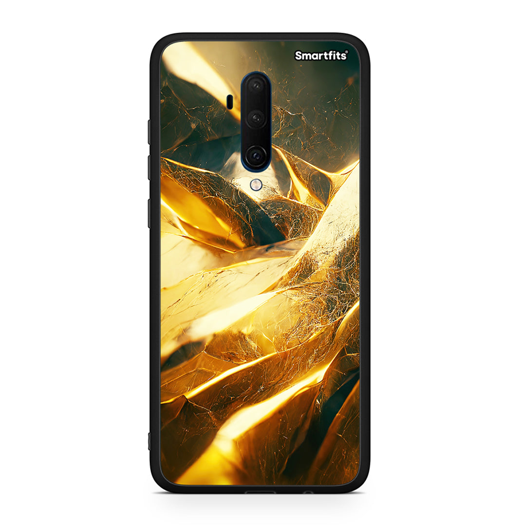 OnePlus 7T Pro Real Gold θήκη από τη Smartfits με σχέδιο στο πίσω μέρος και μαύρο περίβλημα | Smartphone case with colorful back and black bezels by Smartfits