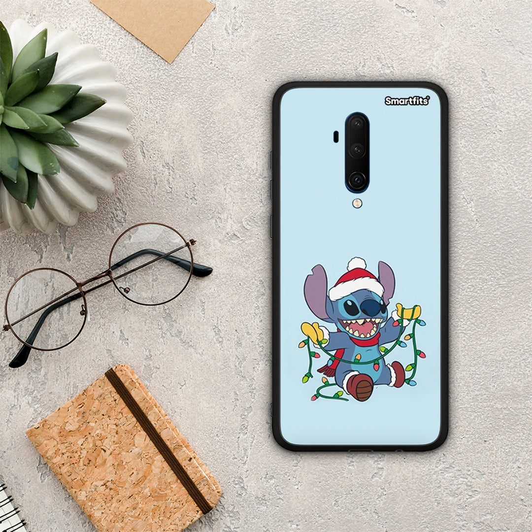 Santa Stich - OnePlus 7T Pro θήκη