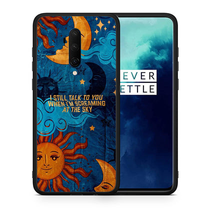 Θήκη OnePlus 7T Pro Screaming Sky από τη Smartfits με σχέδιο στο πίσω μέρος και μαύρο περίβλημα | OnePlus 7T Pro Screaming Sky case with colorful back and black bezels