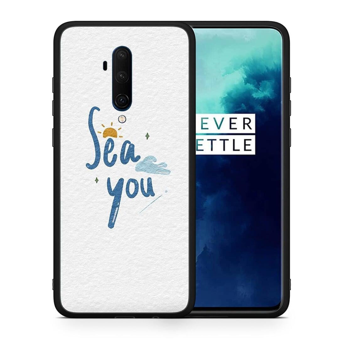 Θήκη OnePlus 7T Pro Sea You από τη Smartfits με σχέδιο στο πίσω μέρος και μαύρο περίβλημα | OnePlus 7T Pro Sea You case with colorful back and black bezels