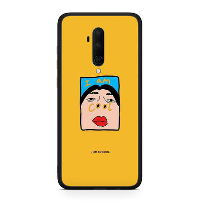 OnePlus 7T Pro So Cool Θήκη Αγίου Βαλεντίνου από τη Smartfits με σχέδιο στο πίσω μέρος και μαύρο περίβλημα | Smartphone case with colorful back and black bezels by Smartfits