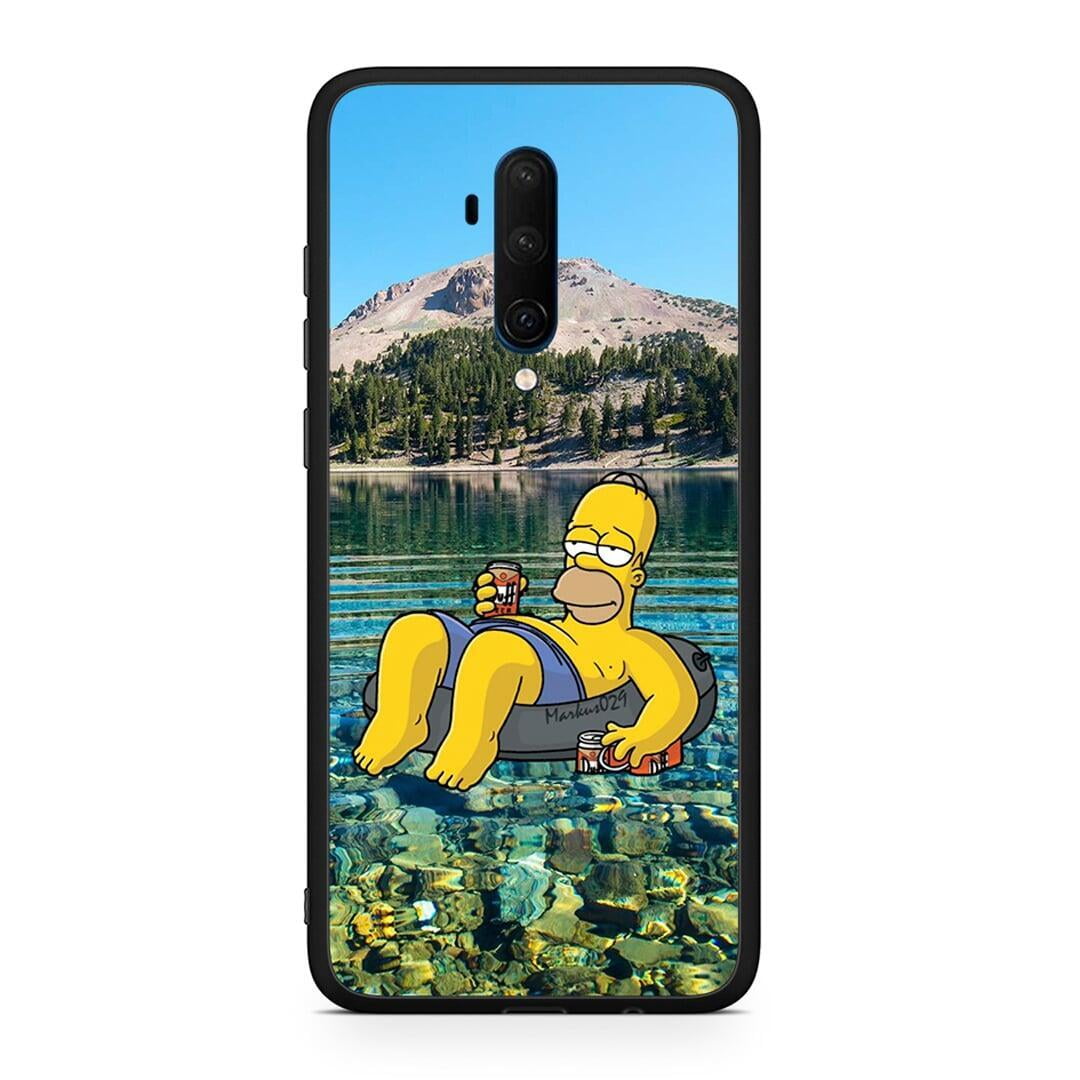 OnePlus 7T Pro Summer Happiness Θήκη από τη Smartfits με σχέδιο στο πίσω μέρος και μαύρο περίβλημα | Smartphone case with colorful back and black bezels by Smartfits