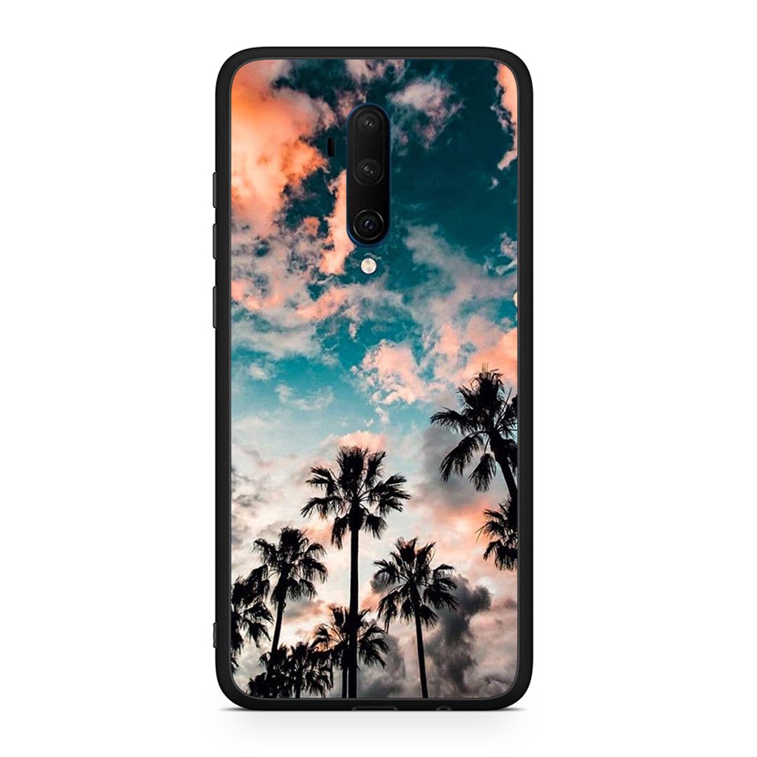 OnePlus 7T Pro Summer Sky θήκη από τη Smartfits με σχέδιο στο πίσω μέρος και μαύρο περίβλημα | Smartphone case with colorful back and black bezels by Smartfits