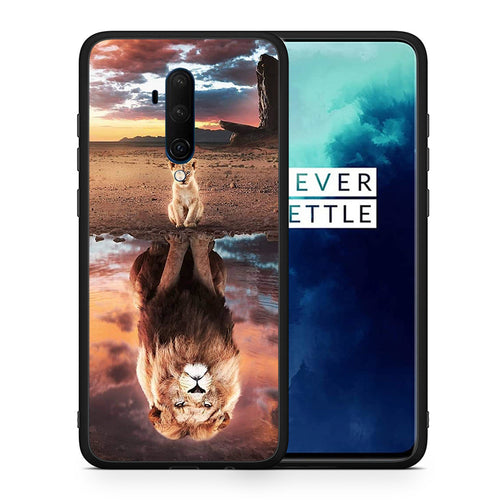 Θήκη Αγίου Βαλεντίνου OnePlus 7T Pro Sunset Dreams από τη Smartfits με σχέδιο στο πίσω μέρος και μαύρο περίβλημα | OnePlus 7T Pro Sunset Dreams case with colorful back and black bezels