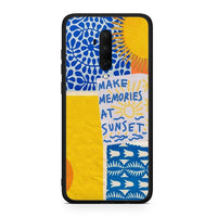 Thumbnail for OnePlus 7T Pro Sunset Memories Θήκη από τη Smartfits με σχέδιο στο πίσω μέρος και μαύρο περίβλημα | Smartphone case with colorful back and black bezels by Smartfits